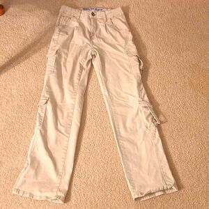 VIP jeans creme cargo pants barely worn